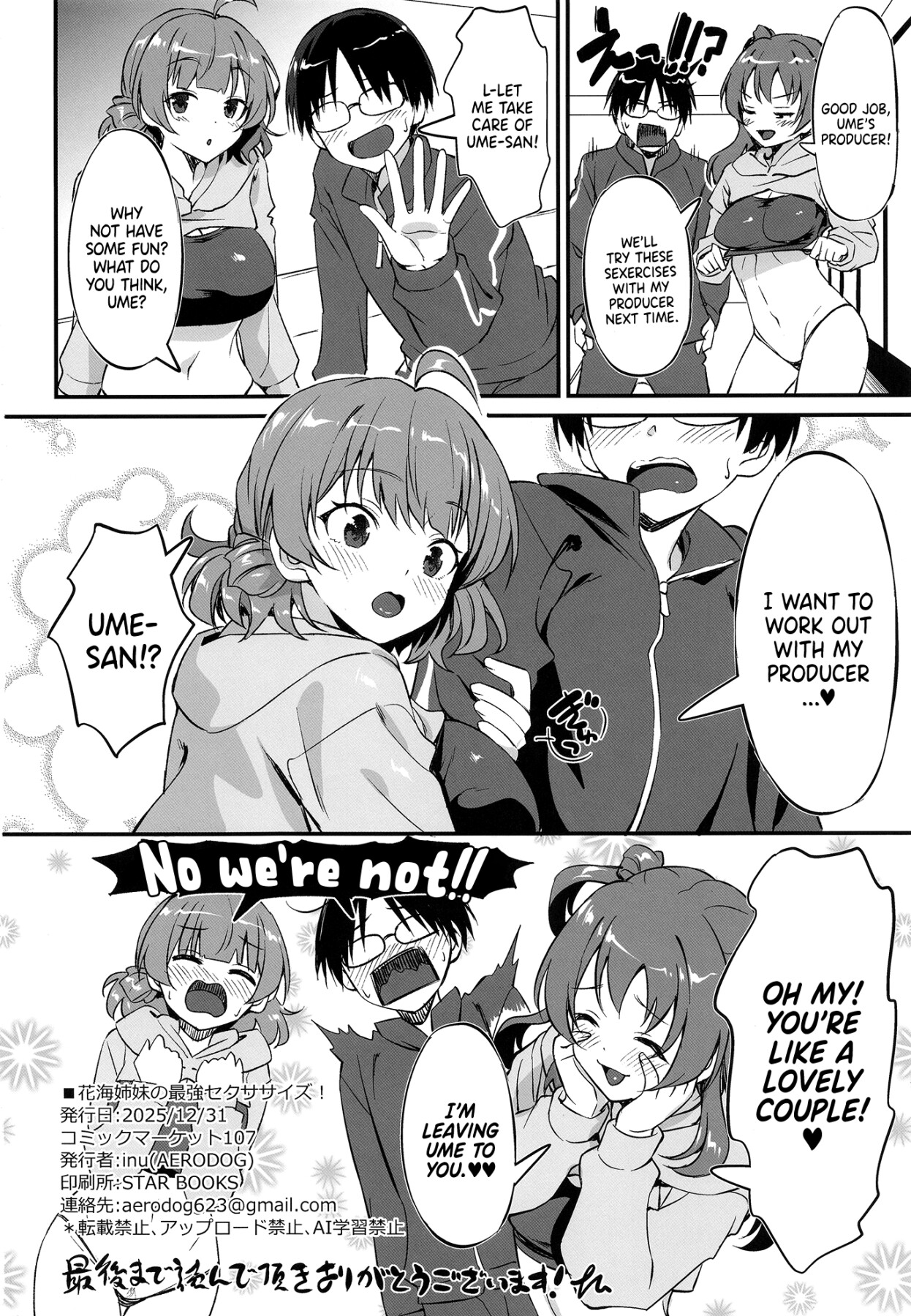 Hentai Manga Comic-The Hanami Sisters' Great Sexercise!-Read-29